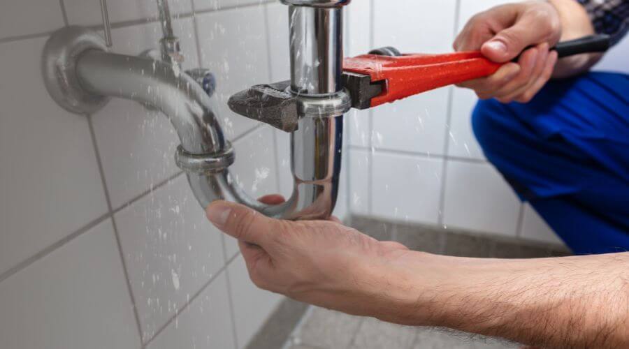 Indoor tankless water heater installation in La Monte, MO